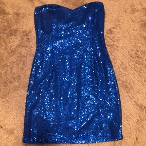 Sequin prom dress